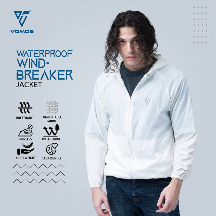VOMOS Sport Running Reflective Waterproof Jacket Windbreaker (WOMAN) Vomos® Asia 003 S 