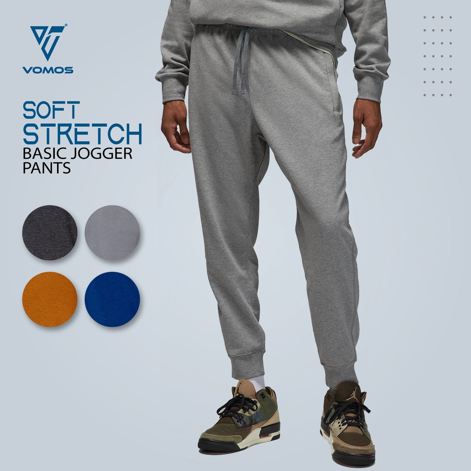Soft Stretch Jogger Pants (Unisex) – Vomos® Asia