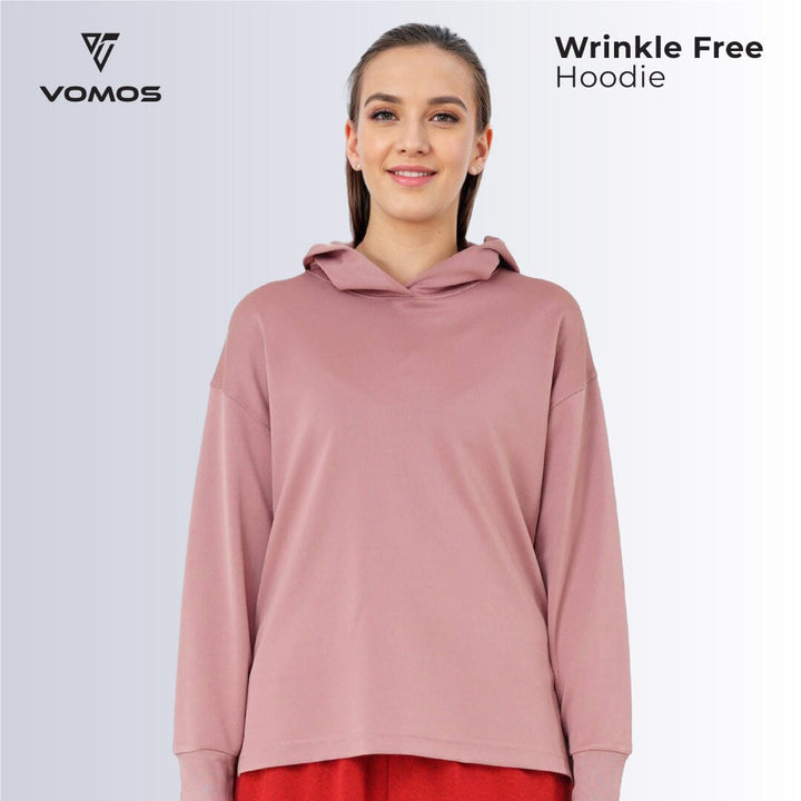 Wrinkle Free Ladies Hoodies Vomos® Asia XS MULBERRY 