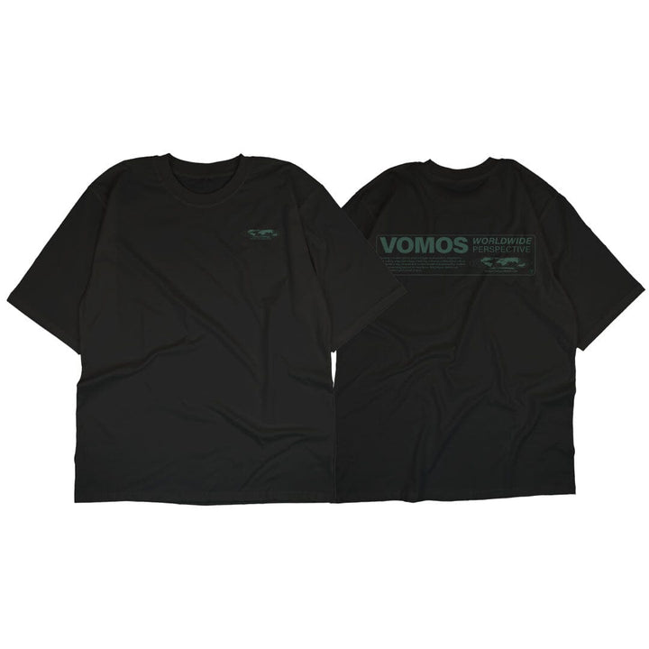 VOMOS Timeless Series Overfit Semi Cotton Ironless Oversized Graphic Tee Unisex T Shirt 003-004 Vomos® Asia 004 XS 