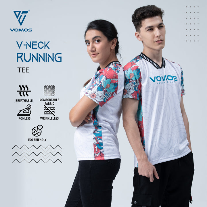 VOMOS Vroom Series Premium Microfiber V-Neck T shirt Vomos® Asia 006 XS 