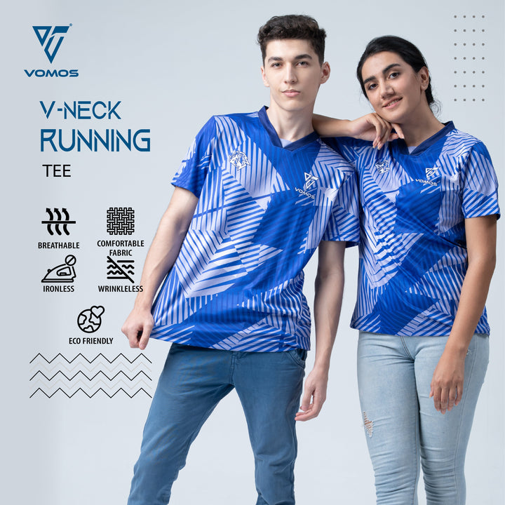 VOMOS Vroom Series Premium Microfiber V-Neck T shirt Vomos® Asia 001 XS 