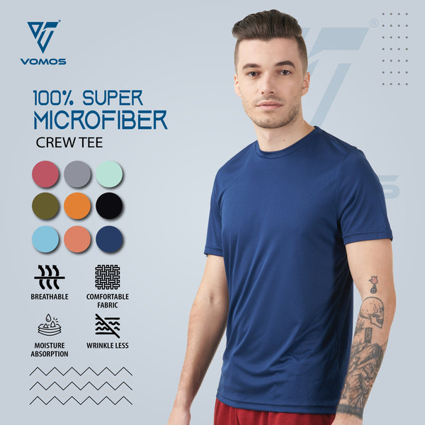 100% Supermicro Crew Tee (Men) Vomos® Asia 