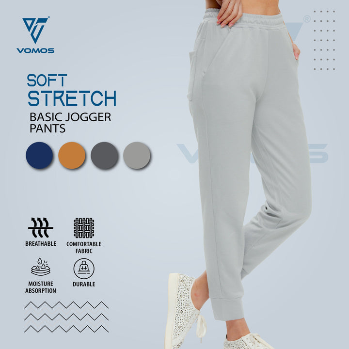 Soft Stretch Jogger Pants (Women) Vomos® Asia 