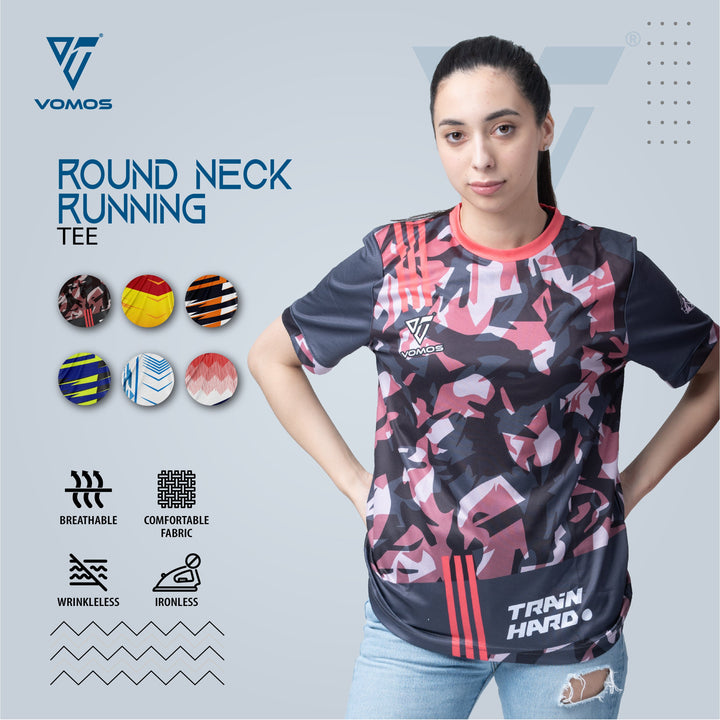 VOMOS Vroom Series Premium Microfiber Round Neck T shirt Vomos® Asia 
