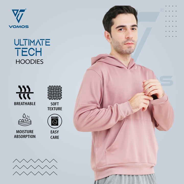 Ultimate Tech Hoodies (Men) Vomos® Asia XS MULBERRY 