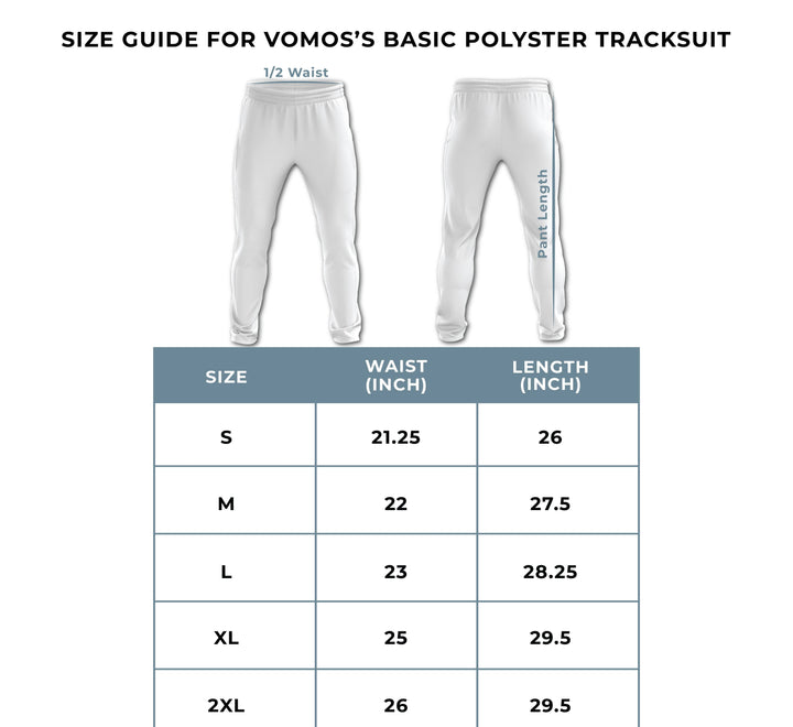VOMOS Basic Polyester Tracksuit Vomos® Asia 