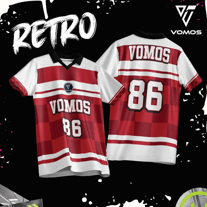 VOMOS Streetwear Retro Rotyale Series Polyester Oversized Tee T shirt (Unisex) Vomos® Asia 009 XS 
