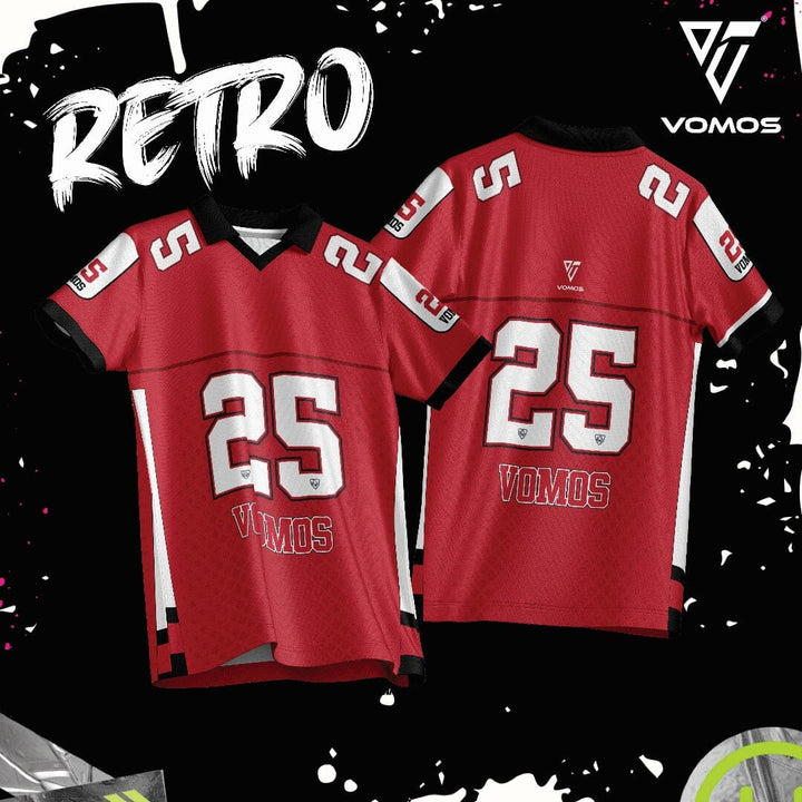 VOMOS Streetwear Retro Rotyale Series Polyester Oversized Tee T shirt (Unisex) Vomos® Asia 010 XS 
