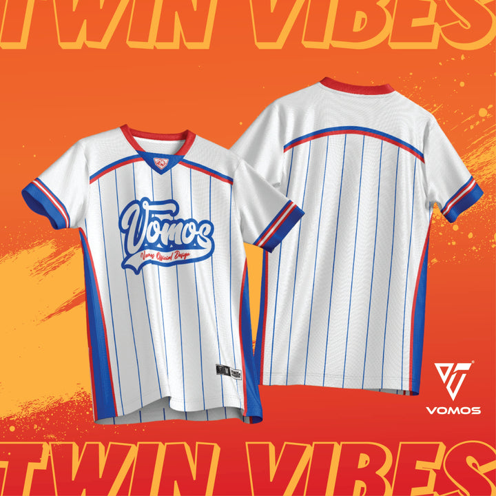 VOMOS Streetwear TwinVibes Series Polyester Oversized Tee T shirt (Unisex) Vomos® Asia 004 XS 