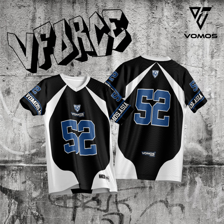 VOMOS Streetwear VForce Series Polyester Oversized Tee T shirt (Unisex) Vomos® Asia 002 XS 