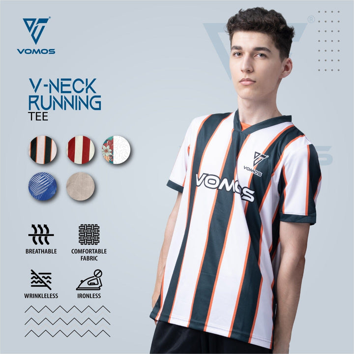 VOMOS Vroom Series Premium Microfiber V-Neck T shirt Vomos® Asia 