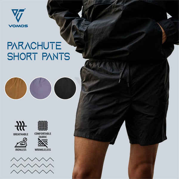 Vomos Parachute Shorts Pant With Zipper Pocket Men Vomos® Asia 