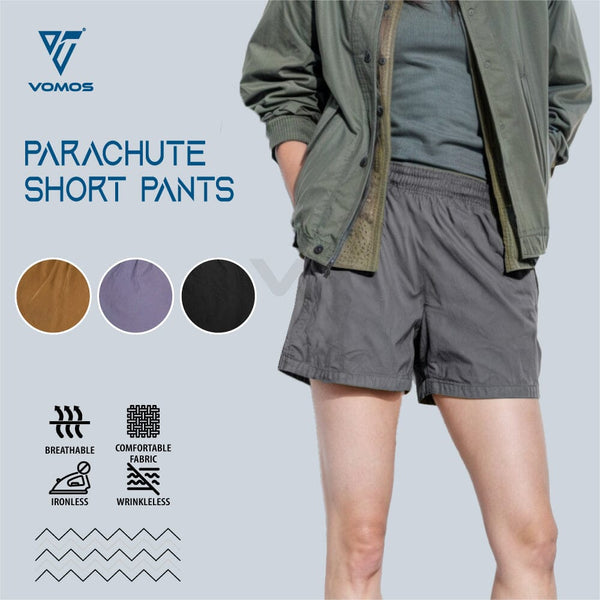 Vomos Parachute Shorts Pant With Zipper Pocket Women Vomos® Asia 