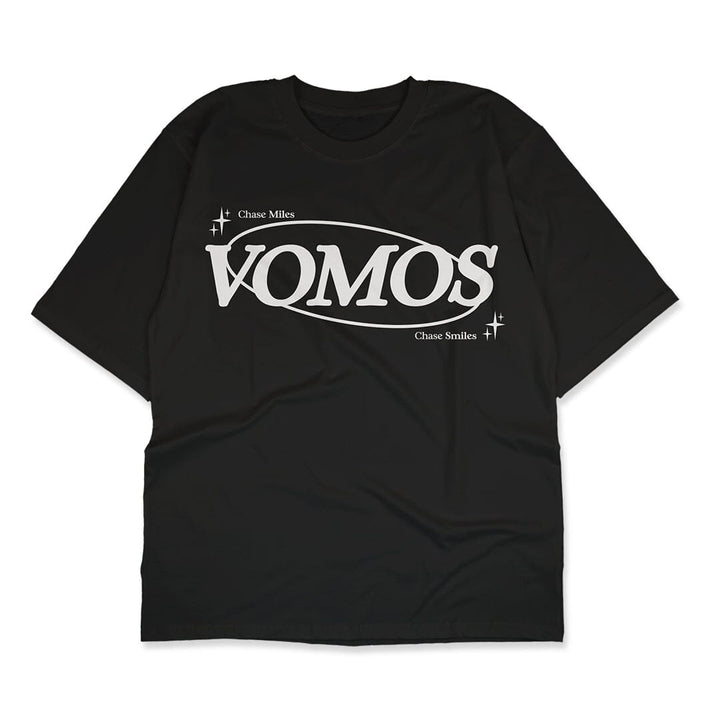 VOMOS Timeless Series Overfit Semi Cotton Ironless Oversized Graphic Tee Unisex T Shirt Vomos® Asia 002 XS 