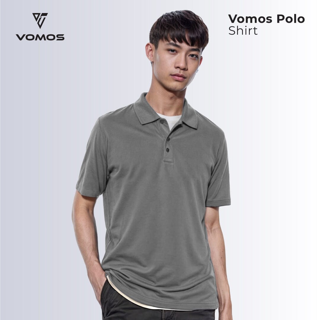ultimus Offset Button Polo Shirt グレー 半袖 Port Authority Men's Gusty Grey Core Classic Pique Polo