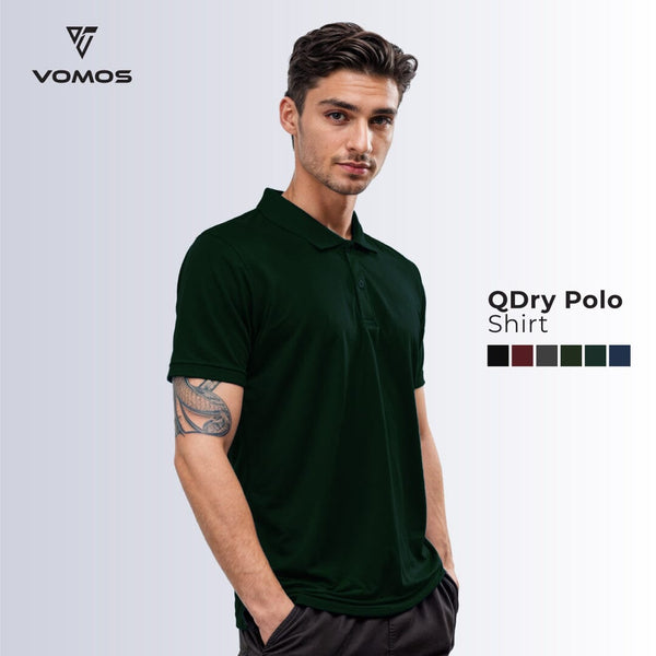 VOMOS Quick DRY Short Sleeve Polo Shirt Vomos® Asia 