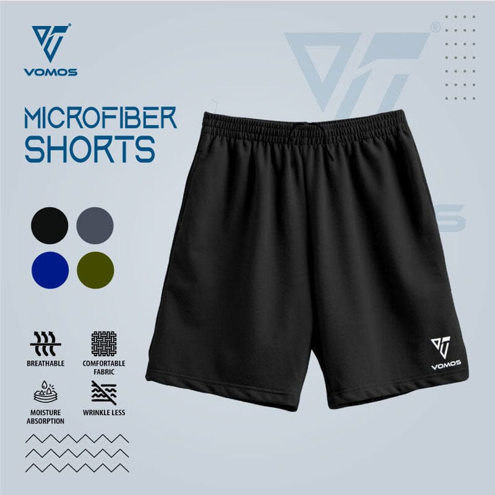 Vomos Easy Dry Relaxed Fit Shorts Vomos® Asia BLACK S 