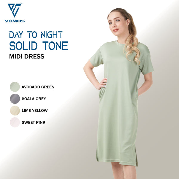 Day to Night Midi Dress Dresses Vomos® Asia 