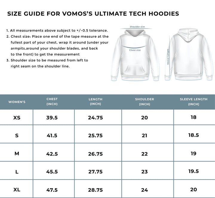 Ultimate Tech Hoodies (Women) Vomos® Asia 