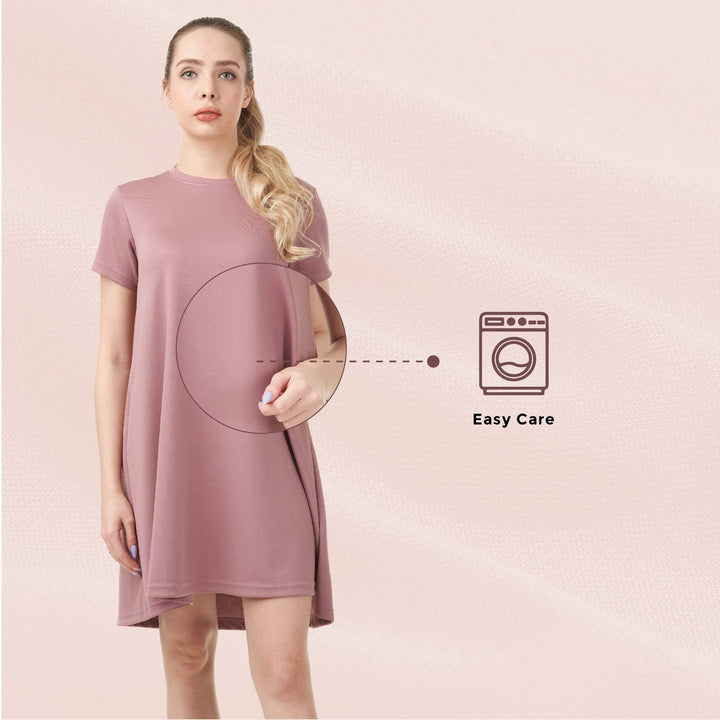 Monochrome Shirt Dress Dresses Vomos® Asia 